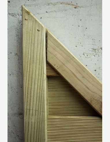 Lara - Sichtschutzwand, eckig - freigestellt 2