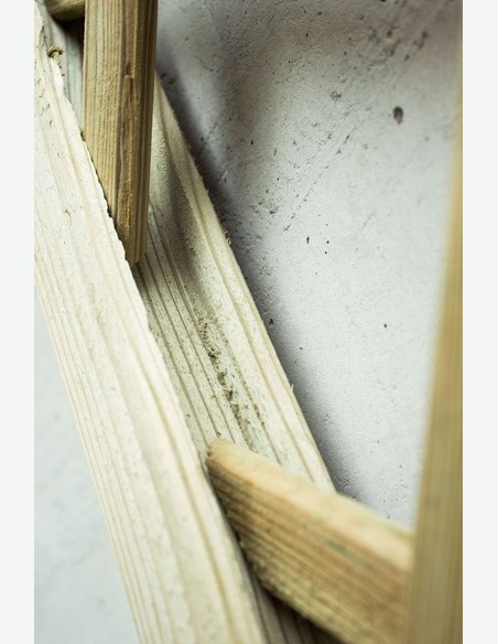 Ermes - Rankgitter aus Holz - Detail