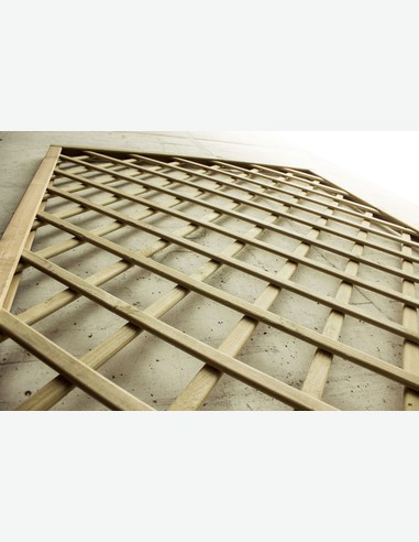 Ermes - Rankgitter aus Holz - Detail 3