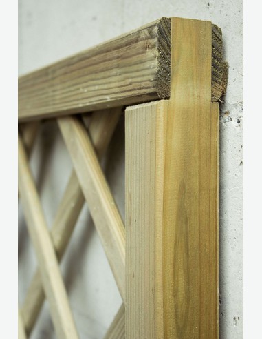 Ermes - Rankgitter aus Holz - Detail 3