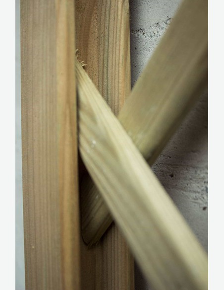 Ermes - Rankgitter aus Holz - Detail 3