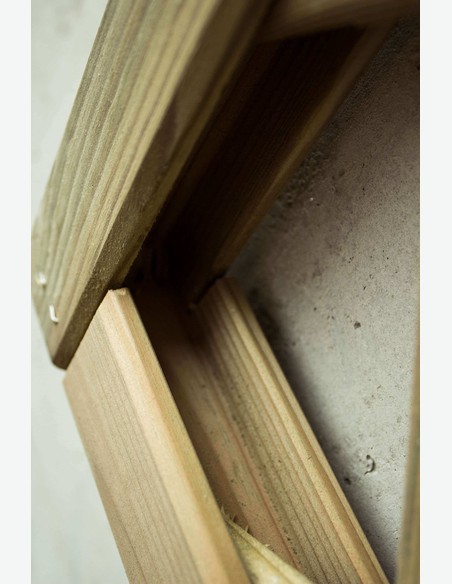 Ermes - Rankgitter aus Holz - Detail 3