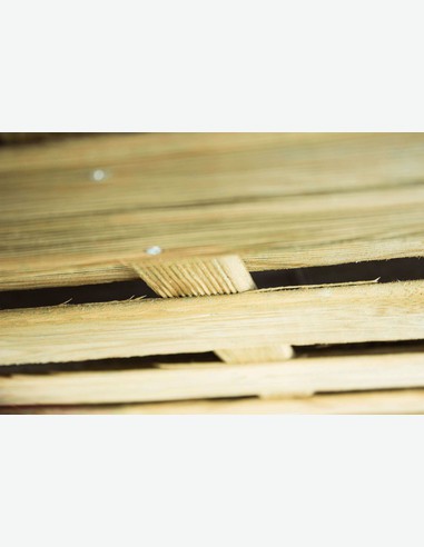 Cremona - Sichtschutzwand aus Holz - detail