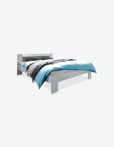 Pinto - französisches Bett komkplett - Matratze und Rollrost inklusive 