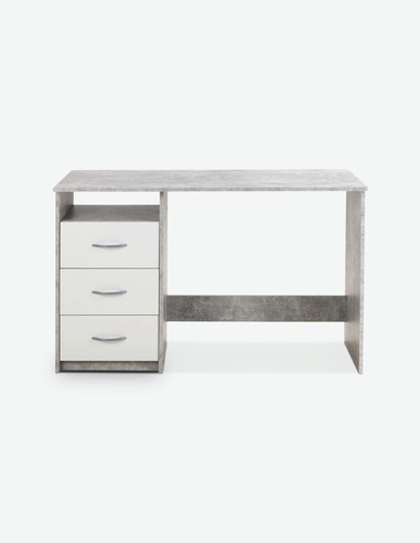 Adria - Schreibtisch in Eiche Sonoma / weiß Dekor