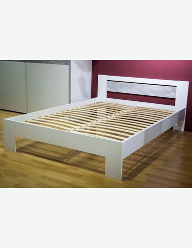 Pinto - französisches Bett komkplett - Matratze und Rollrost inklusive 