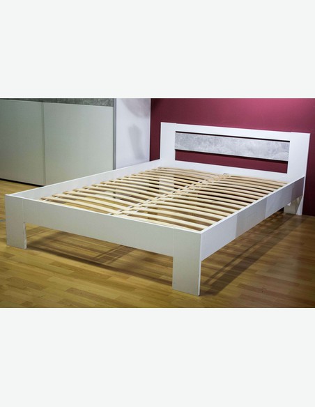 Pinto - französisches Bett komkplett - Matratze und Rollrost inklusive 