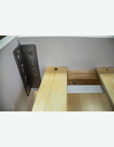 Pinto - französisches Bett komkplett - Matratze und Rollrost inklusive 