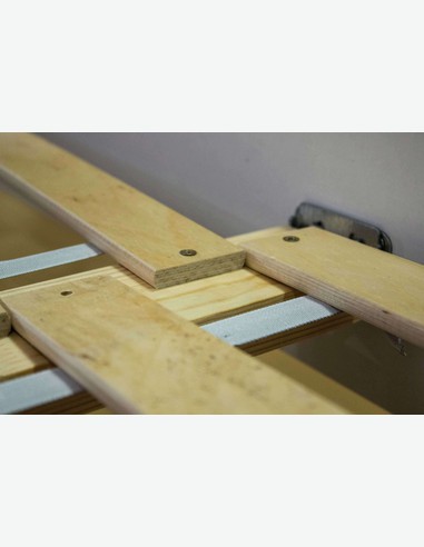 Pinto - französisches Bett komkplett - Matratze und Rollrost inklusive 