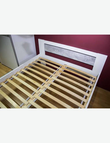 Pinto - französisches Bett komkplett - Matratze und Rollrost inklusive 