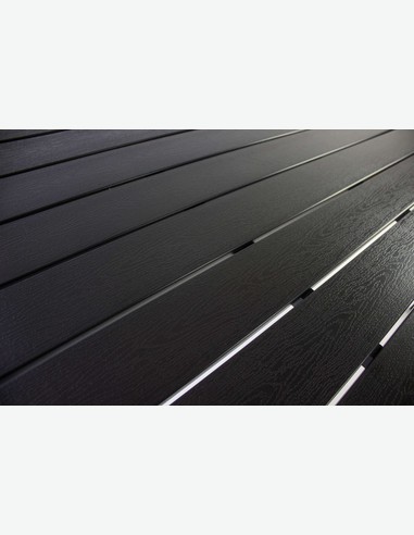 Limana - Garten- / Balkontisch mit Metallgestell und Polywood Oberfläche