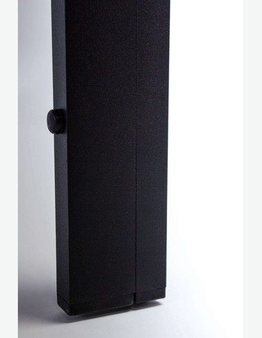 Piave small - Gartenset bestehend aus einem großen Tisch und vier stapelbaren Stühlen