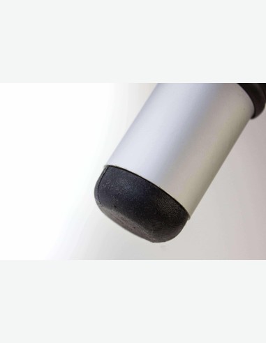 Arezzo small - Gartenset bestehend aus einem Metalltisch mit Glasoberfläche und vier stapelbaren Stühlen