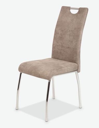 Samnira - Stuhl, in verschiedenen Farben erhältlich - Frontansicht 