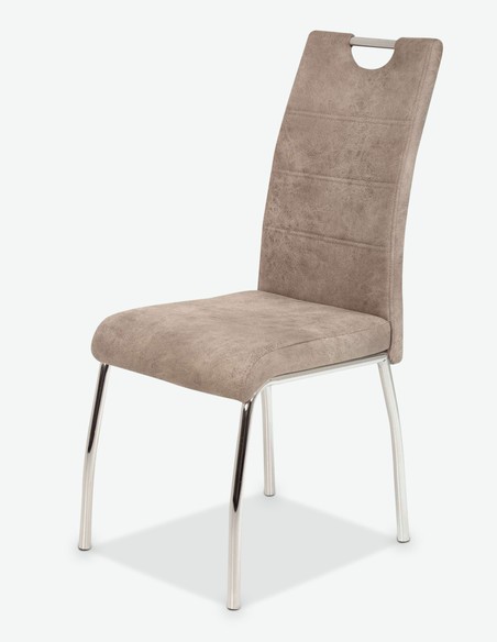 Samnira - Stuhl, in verschiedenen Farben erhältlich - Frontansicht 