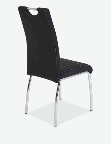 Samnira - Stuhl, in verschiedenen Farben erhältlich - Frontansicht  2