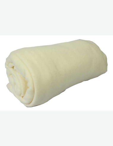 Lionel - Polar Fleece Decke - weis