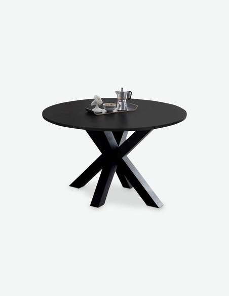 Mystic - Base del tavolo MYSTIC, realizzato in acciaio nel colore antracite
