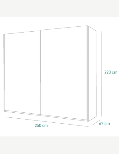 Armadi anta scorrevole