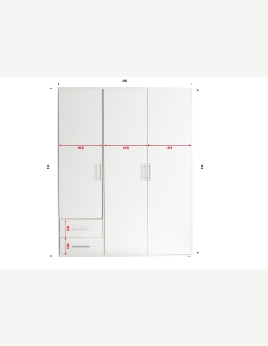 Armadi anta battente