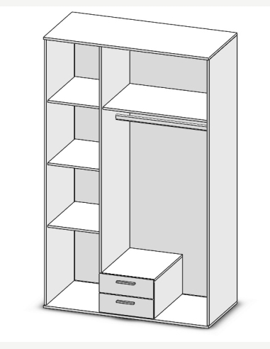 Armadi anta battente