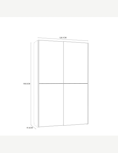 Armadi anta scorrevole