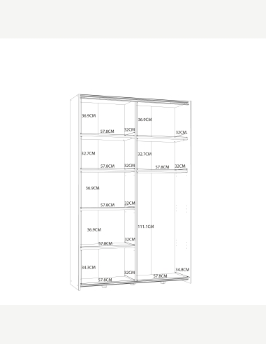 Armadi anta scorrevole