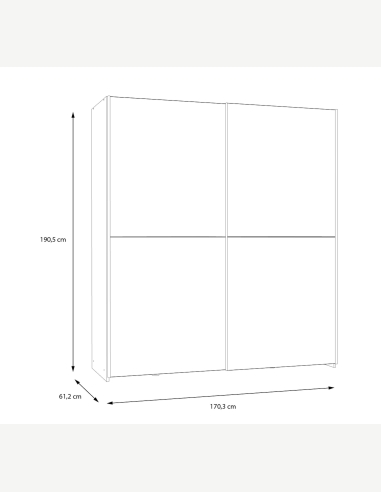 Armadi anta scorrevole