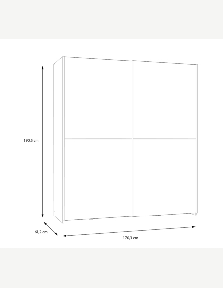 Armadi anta scorrevole