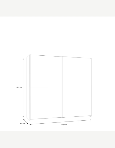 Armadi anta scorrevole