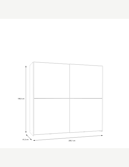 Armadi anta scorrevole