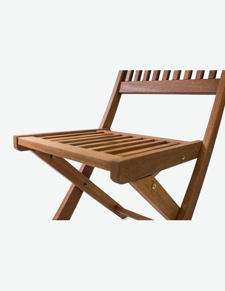 Maldo - Klappstuhl für Garten / Balkon, aus massivholz