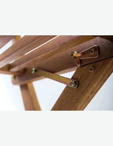 Maldo - Klappstuhl für Garten / Balkon, aus massivholz