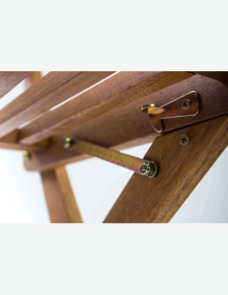 Maldo - Klappstuhl für Garten / Balkon, aus massivholz