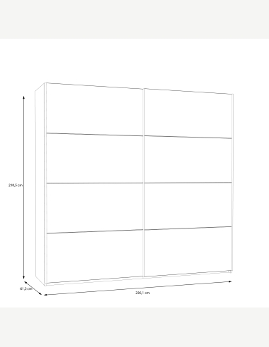 Armadi anta scorrevole