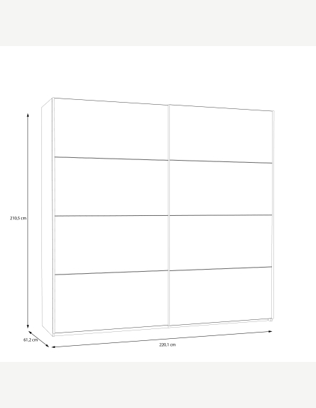 Armadi anta scorrevole