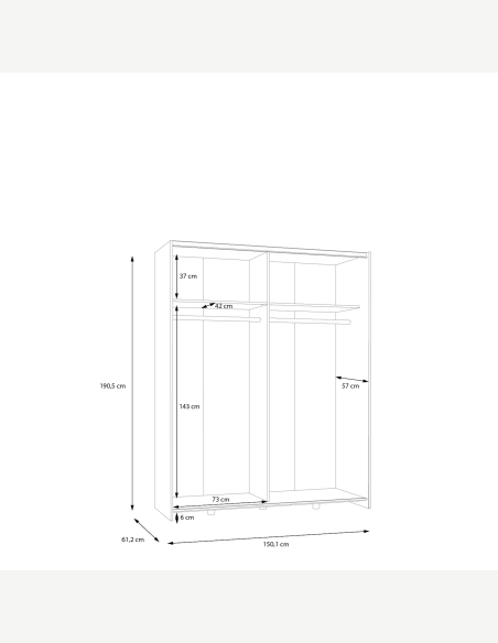 Armadi anta scorrevole