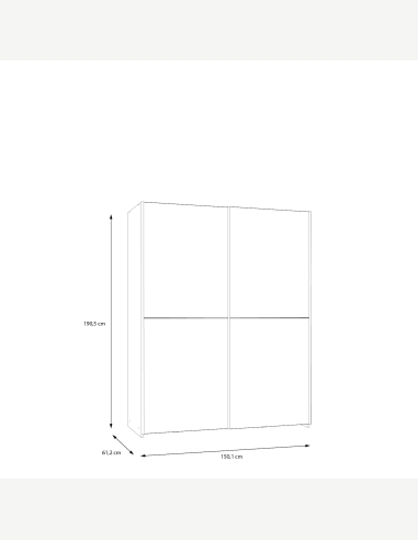 Armadi anta scorrevole