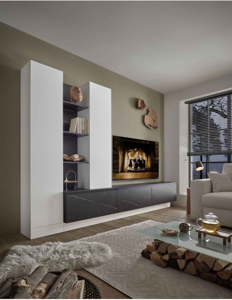 Pareti attrezzate soggiorno