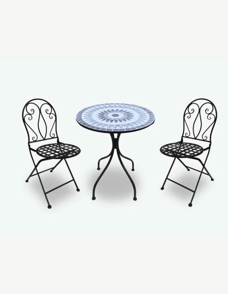 Balkonset aus Metall Mira