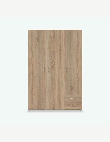 Balu 3 - Drehtürenschrank - Eiche - freigestlellt 2