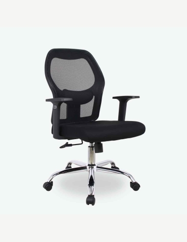 Meduno - Drehbarer und höhenverstellbarer Schreibtischstuhl