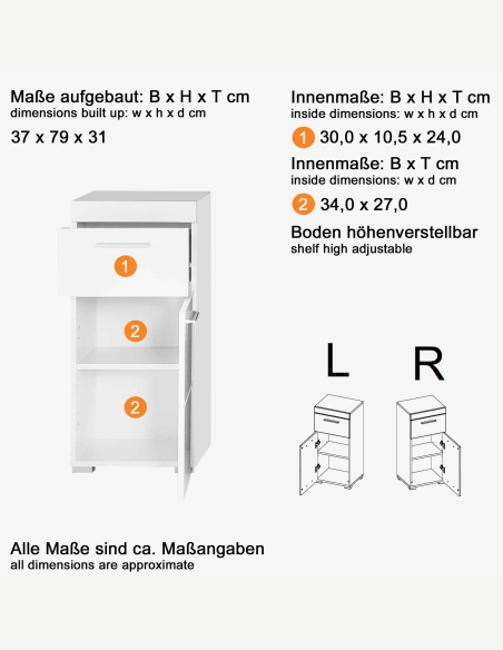 Mobili per il bagno
