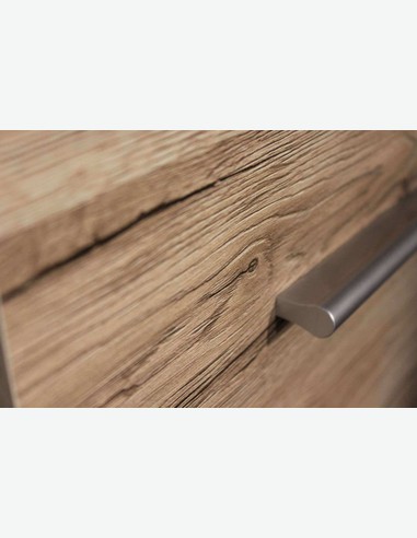 Festivo - Tolle Anbauwand - zeitloses Design - warmes Raumklima - LED Beleuchtung inklusive - Detail